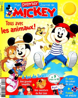 Subscribe To Mon Premier Journal De Mickey 3 6 Years Uni Presse