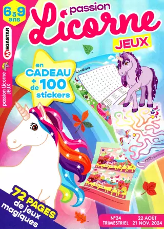 Passion licorne jeux