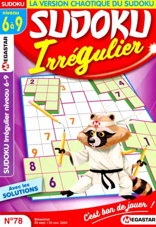 Sudoku Irrégulier