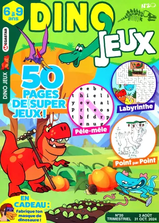 Abonnement Magazine Dino-Jeux