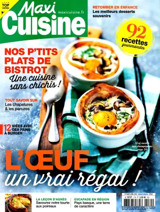 Abonnement magazine Maxi Cuisine