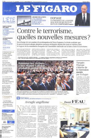 Subscribe to Le Figaro - French Newspapers and Magazines ...